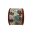 2.5 in Gingerbread Cupcake Ribbon - Natural/Multi