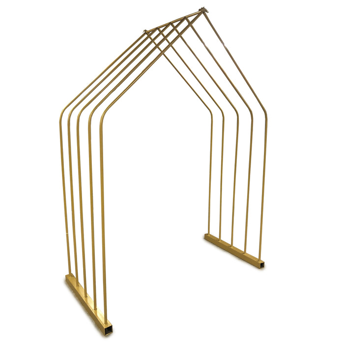 118" Metal Chapel Arch - Gold