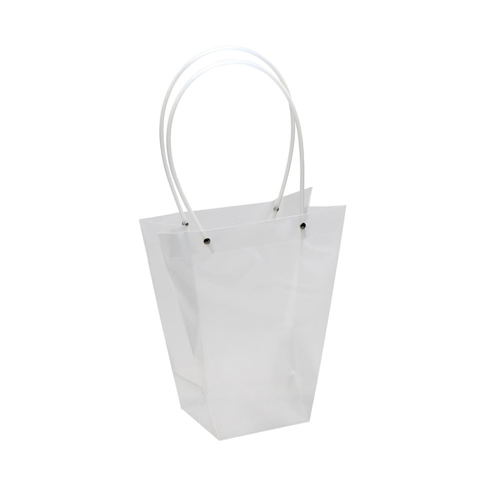 9 in x 10 in-Tapered Waterproof Arrangement Bag - Clear