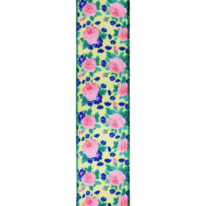 #9 Wired Treena Ribbon - Yellow/Multicolor