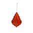 5.9 in Long Giant Acrylic Maple Drop Ornament - Cocoa