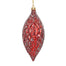 6 1/2 in Plastic Antique Diamond Finial Ornament