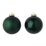 100 Mm Shiny/Matte Ball Ornament - Emerald/Green