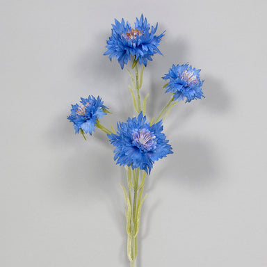 24" Cornflower Spray - Blue