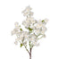 Polyester Cherry Blossom Spray - White