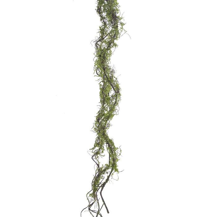 5 ft Mossy Twig Vine - Light Green