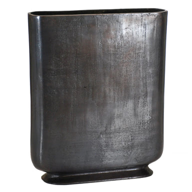 16" Tall Footed Profile Vase - Bronze