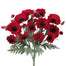 21.5" Poppy Bush w/Black Center - Red