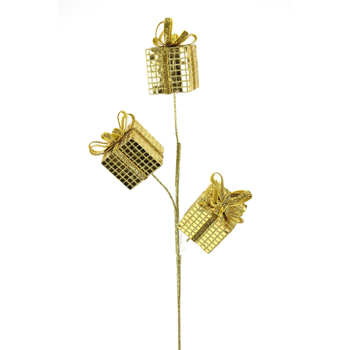 28 in Gift Spray - Gold