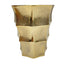 7.5" Deco Vase - Gold