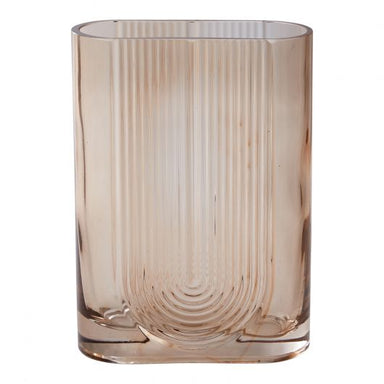 9.75" Moreno Vase - Amber