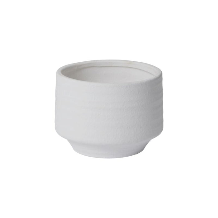 6.25 in Andrade Pot - White