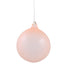 120 Mm Bubblegum Glass Ball - Light Coral