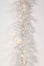 9' Flocked Vinyl Pre-Lit Twig Snow White Garland