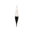 13 in Finial Ornament - Black/White/Red