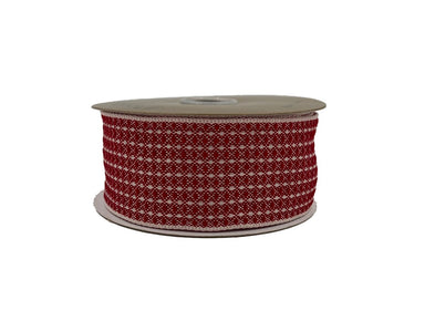 Tweed Ribbon - Red