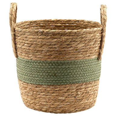 Sage Seagrass Tree Cover Basket Large