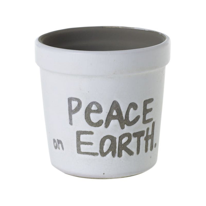 4.25 in The Wish Pot - "Peace on Earth"