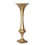 47" Aluminum Gold Finish Vase