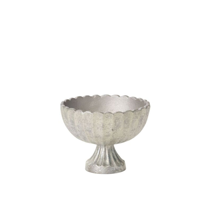 5.75 in Scallop Compote - Silver
