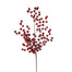 29 in Metallic Crabapple Spray - Cranberry