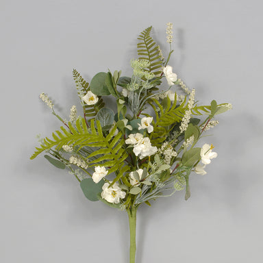 21"Wild Flower/Queen Anne's Lace Bush - Cream