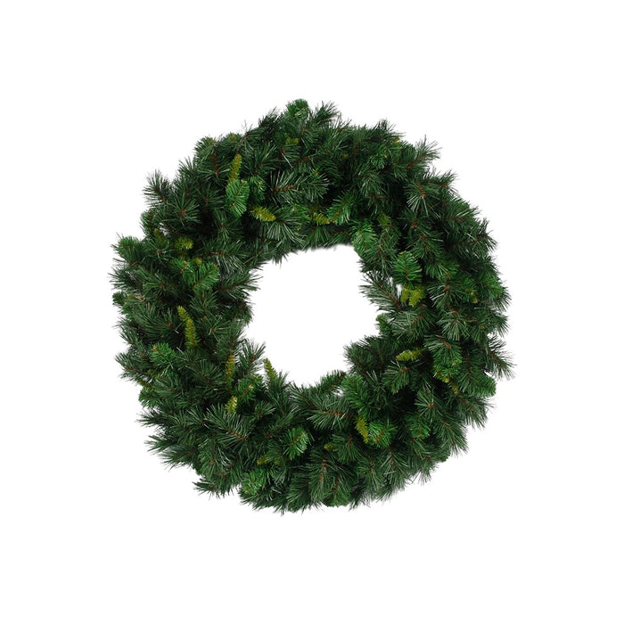 Vinyl Mixed Mountain Pine Single Wreath