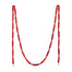 6.2 Ft Acrylic Beads Garland - Red