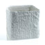 Linen Cube - White