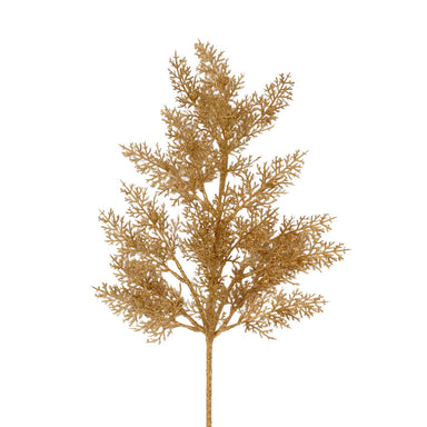 25" Metallic Cedar Spray - Gold