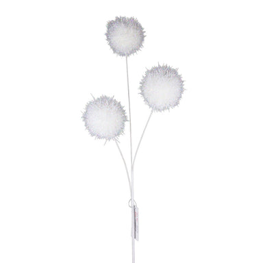 34 in Snow Ball Spray - White