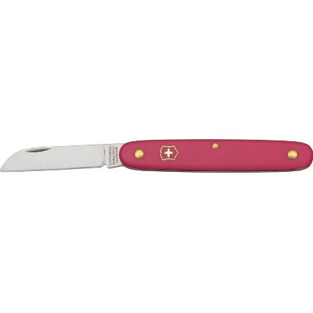 Straight 4" Blade, Pink Handle