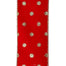 2.5 in Glitter Dots Ribbon - Red/Gold