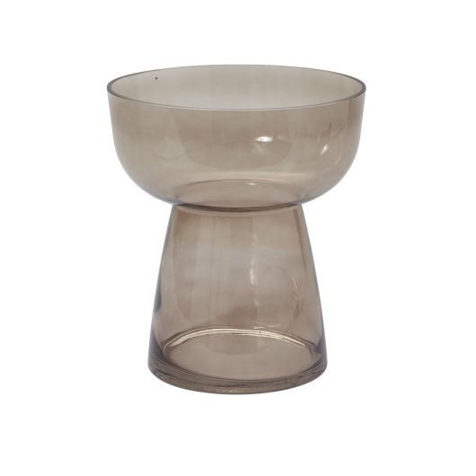 9.75" Noemi Vase - Smoke