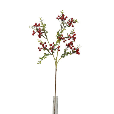 28 in Boxwood Berry Spray - Red/Green/Gold