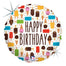18" Birthday Ice Cream Balloon