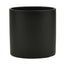 5" Ceramic Cylinder - Matte Black