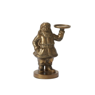 10 in Saint Nick Figurine - Antique Gold