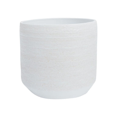 Ray Pot 13"x 12" - White