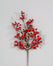 Mixed Berry/Cone Spray w/Ice White Tip Cones - Red/White