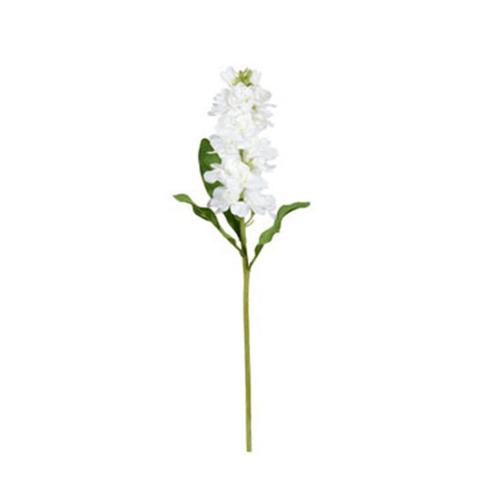 23 in Stock Flower - White