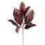 18 in Snowy Magnolia Leaf Pick - Burgundy