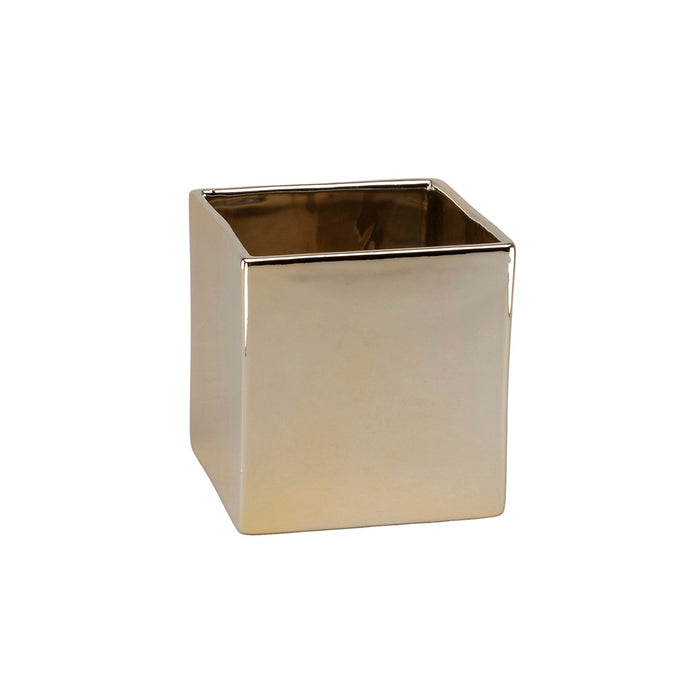 Dolomite Cube - Gold
