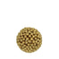 4 in Iced Ball Ornament - Gold