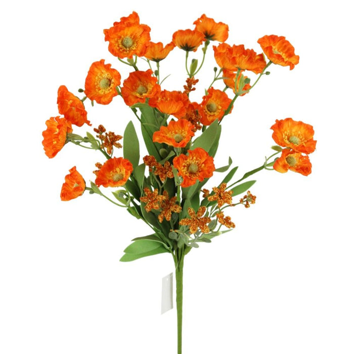 20 in Poppy Spray - Orange