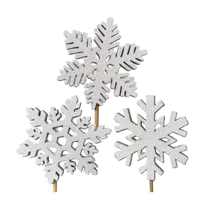 20 in Snowflake Pick - Iridescent