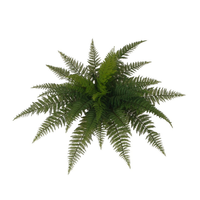 26 in Leather Fern Bush - Green