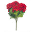 21 1/2" Velvet Hydrangea Bush - Red