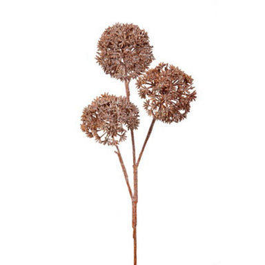 23 in Sedum Spray - Copper/Gold