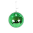 120 Mm Mirror Ball Ornament - Green